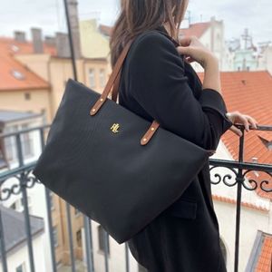 Ralph Lauren Bainbridge shopper tote handbag